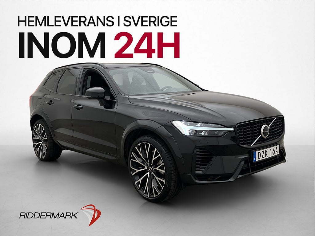 Volvo XC60 Recharge T6 AWD R-Design Pano VOC Värm 360° Drag
