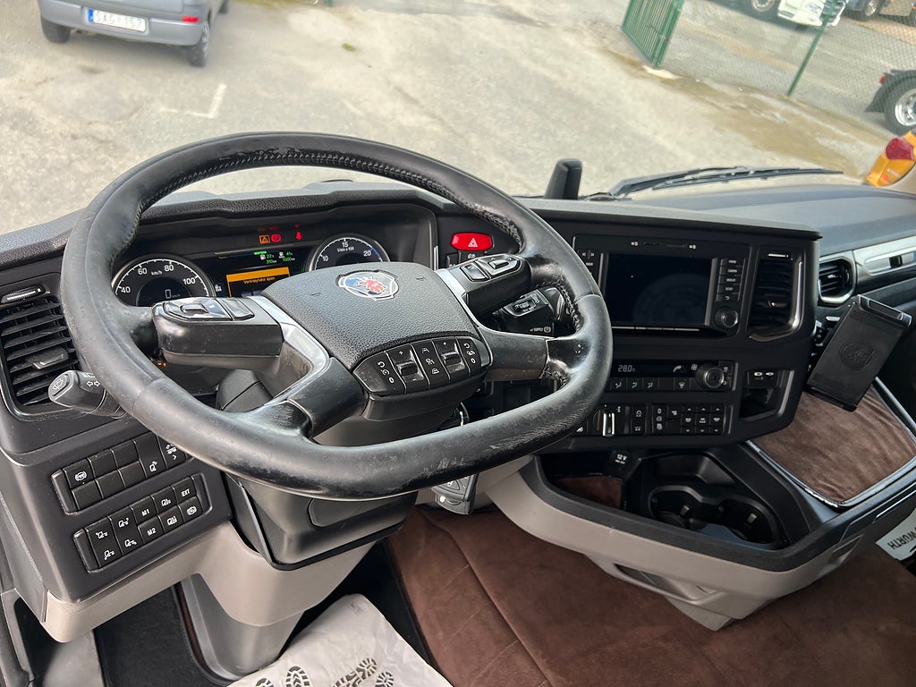 Scania R500 6x2 Dragbil Retarder, Klädd hytt, Full Boggie