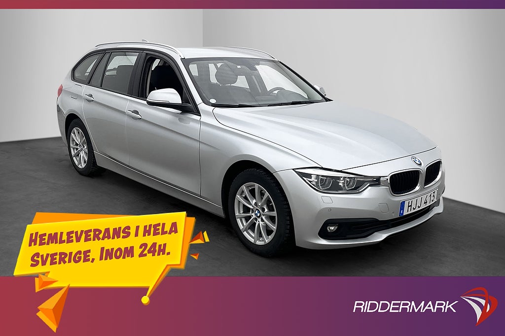 BMW 318 d Advantage Sportstolar Halvskinn P-sensorer Drag