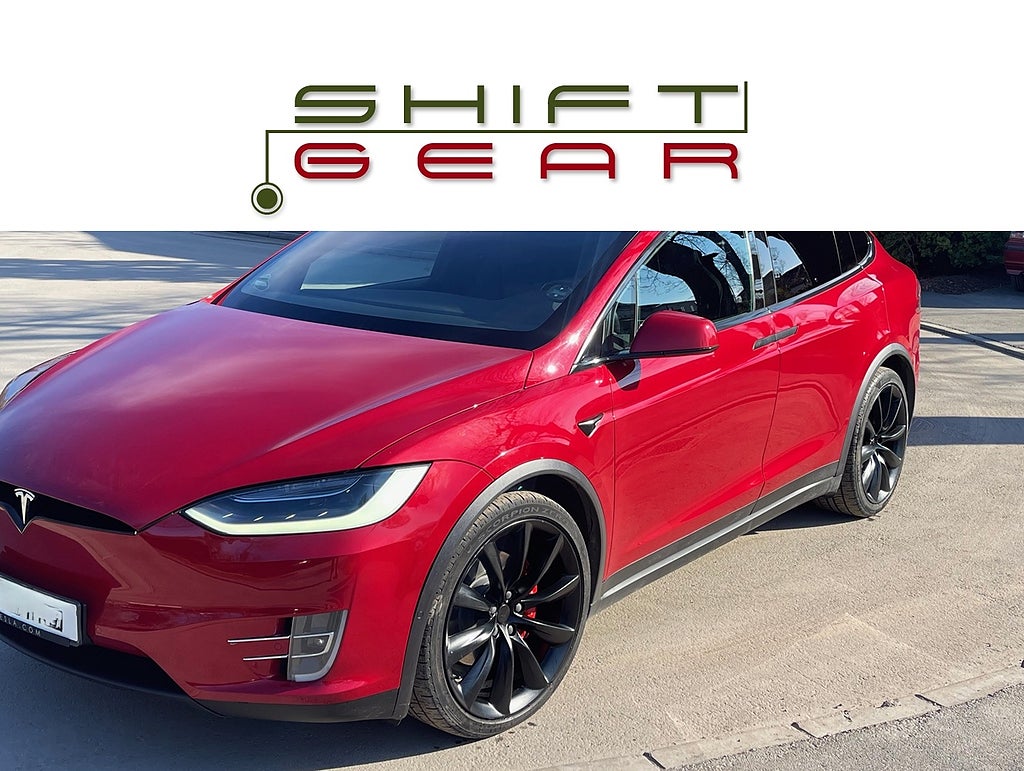 Tesla Model X P100D 7-sits FULLUTR FSD Chromedel 1 äg LUDICROUS+