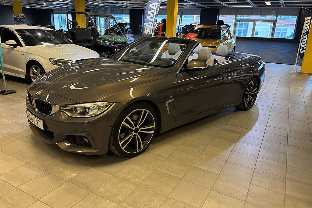 BMW 430 i Convertible Steptronic M-Sport/Nav/Sv-Såld