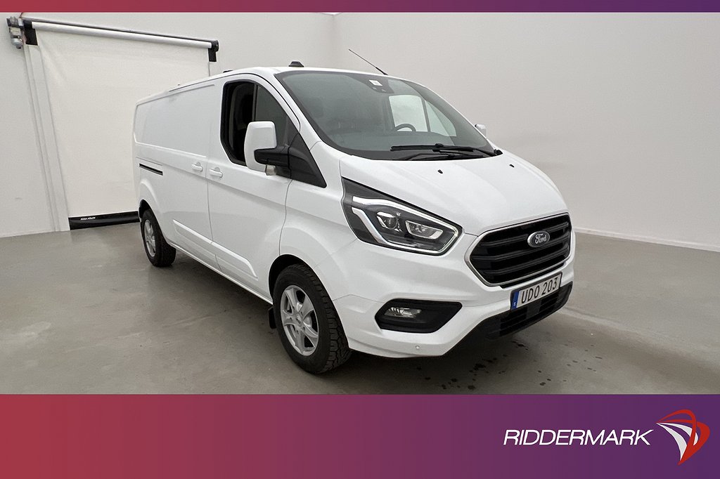 Ford Transit Custom Värmare Drag 2xDörr SYNC-3 B-Kamera Moms