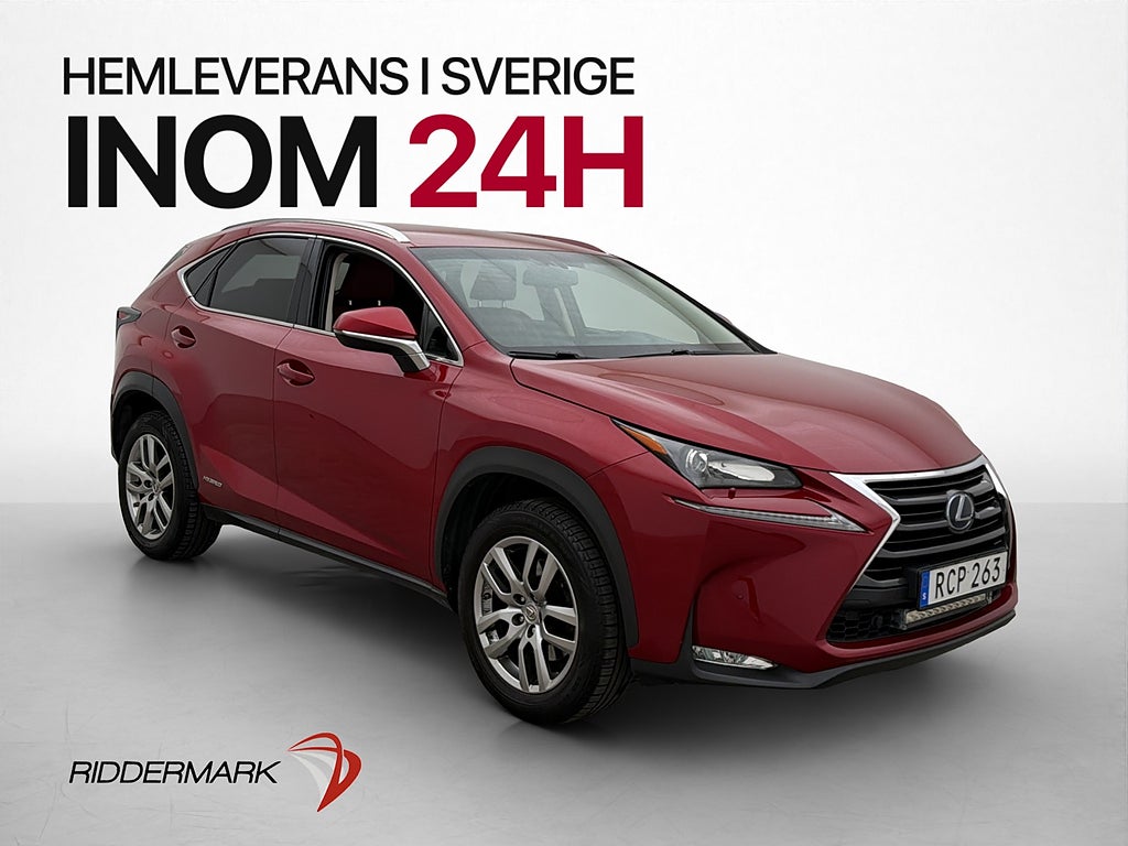 Lexus NX 300h 197hk AWD Business Skinn Värmare Kamera Drag