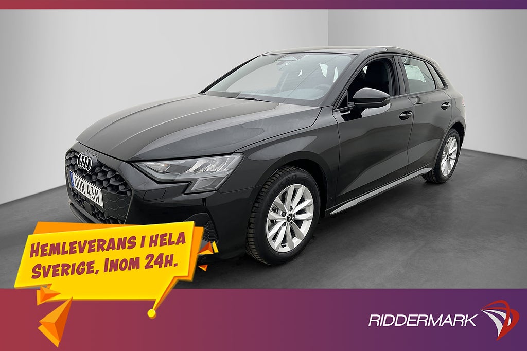 Audi A3 Sportback 35 TFSI 150hk Proline CarPlay Backkamera