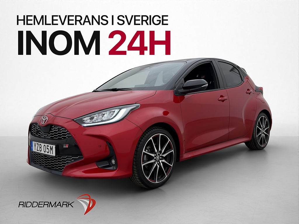 Toyota Yaris Hybrid GR Sport Kamera Värmare JBL HUD P-sens
