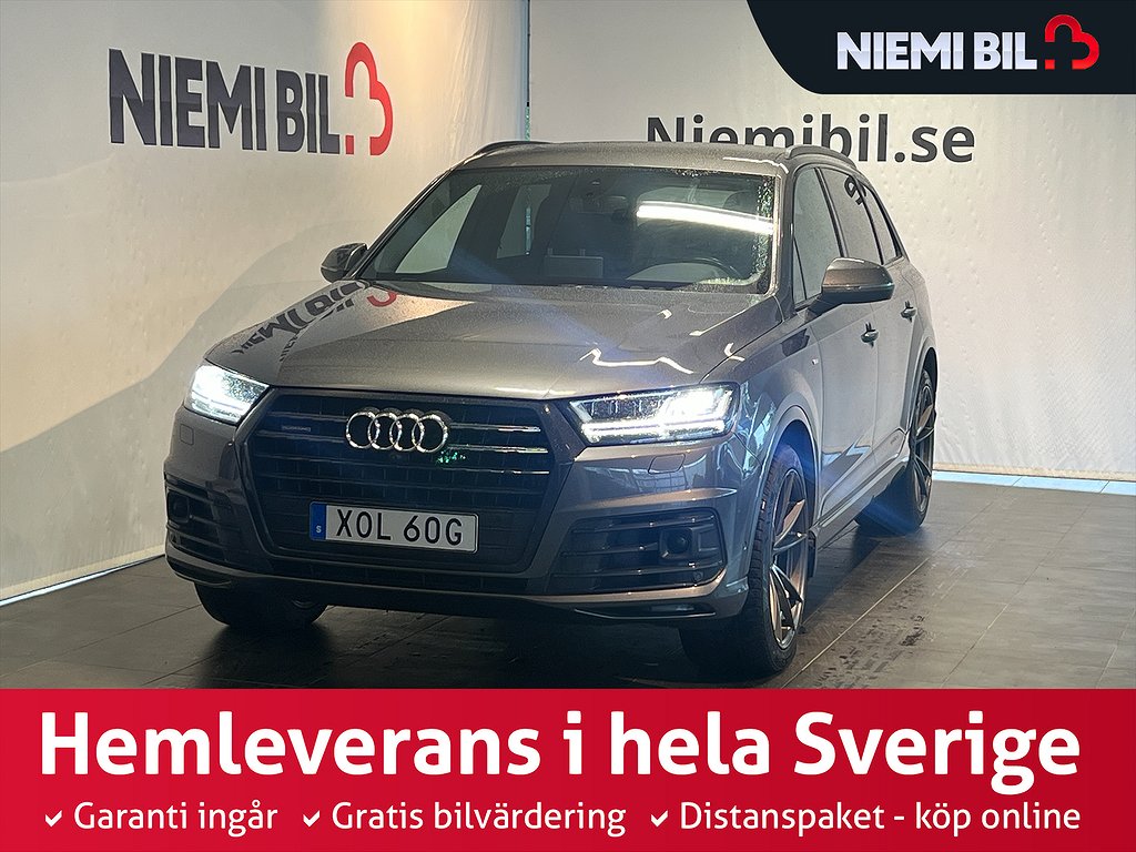 Audi Q7 50 TDI Quattro S Line Cockpit/Dvärm/Drag/360/7-sits