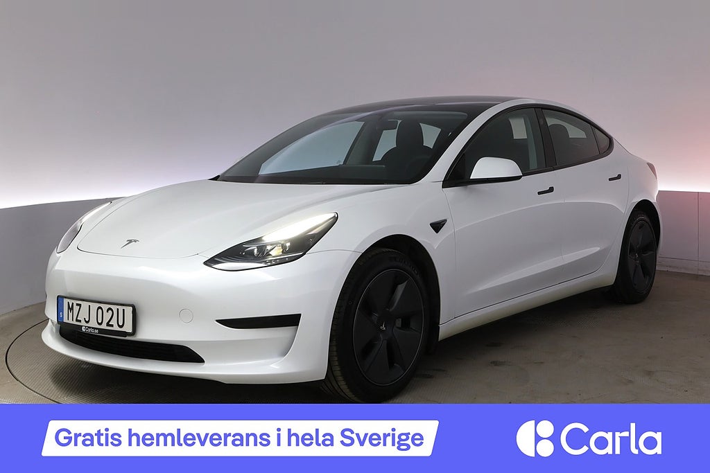 Tesla Model 3 Standard Range Autopilot Panorama V-hjul