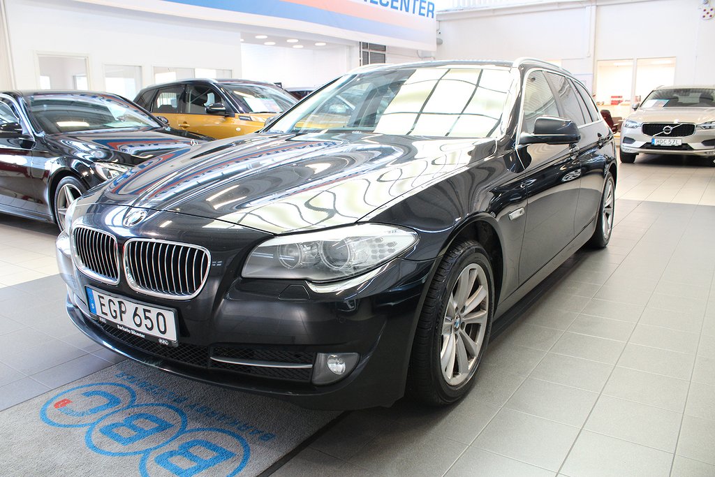 BMW 520 dA 184hk Business/Skinn/Headup/Navi/Krok/Webasto