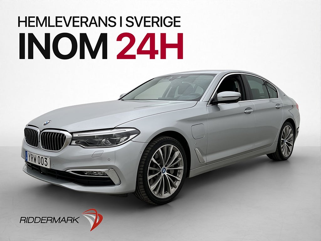 BMW 530 e iPerformance 252hk H/K HuD 360° Skinn Navi