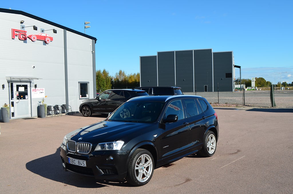 BMW X3 xDrive30d Steptronic 258 hk M Sport Drag HIFI