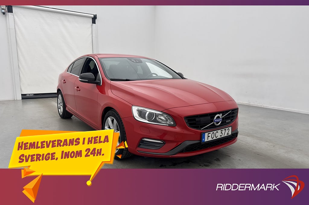 Volvo S60 D4 R-Design VOC Värmare Läder/Alcantara Drag