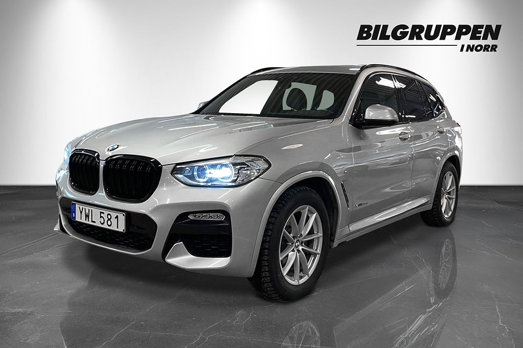 BMW X3 xDrive 20d M Sport (V-hjul, Drag, Värmare)