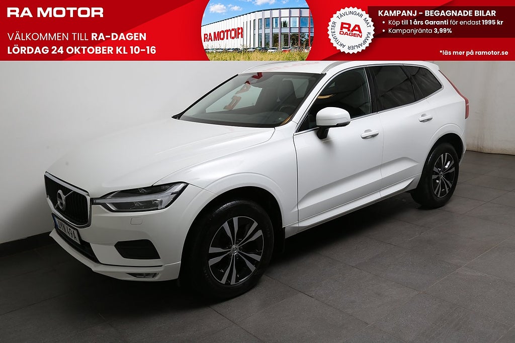 Volvo XC60 B5 Bensin 250hk Momentum Adv Se Aut Navi VOC Leasbar 2020