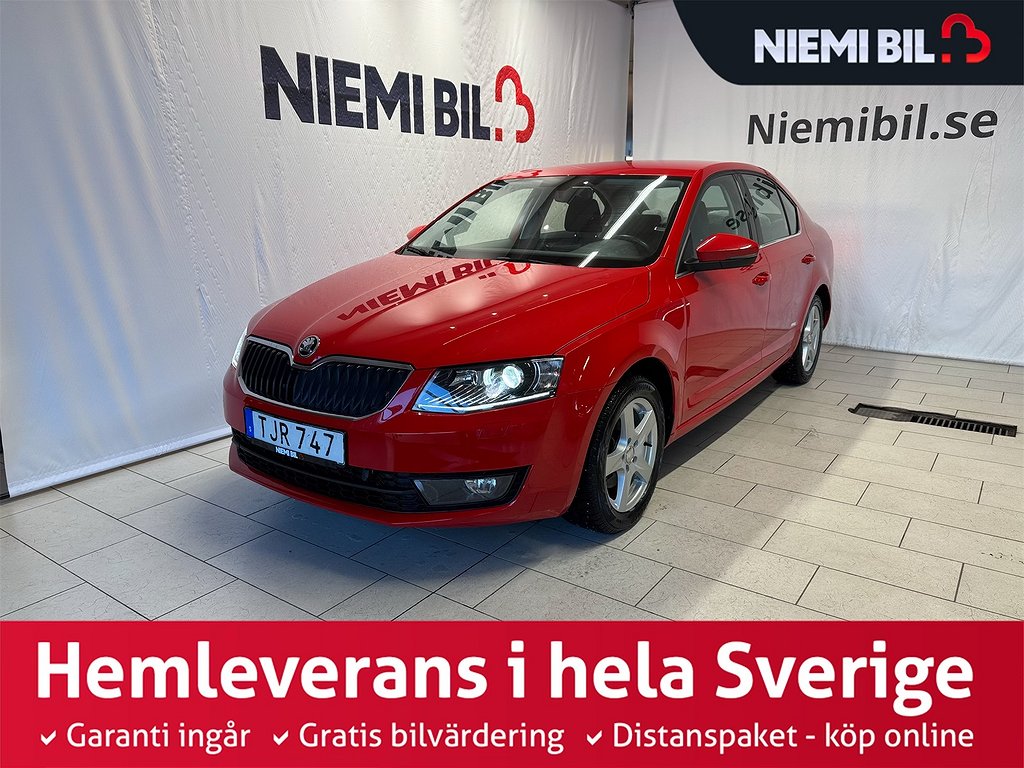 Skoda Octavia 2.0 TDI Automat Dragkrok Motorvärmare S&V-däck