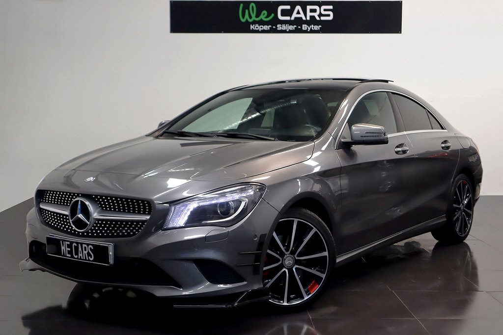 Mercedes-Benz CLA 220 CDI 7G-DCT Euro6 Pano Drag Kamera170hk