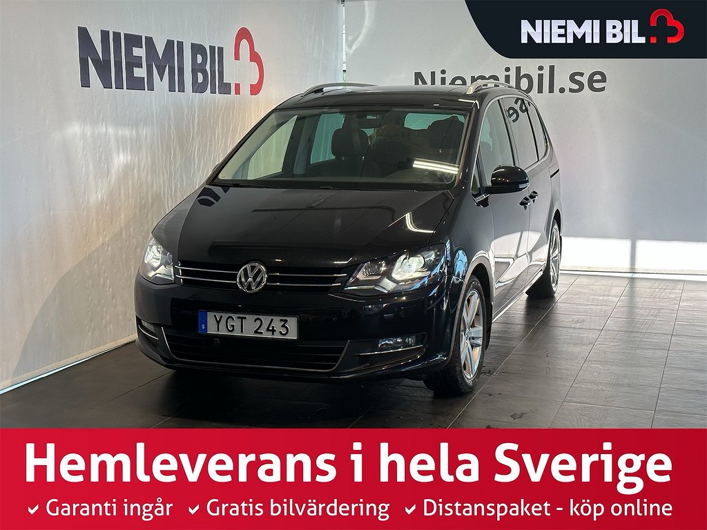 Volkswagen Sharan 2.0 TDI 4M Premium 184hk Drag/P-värmare