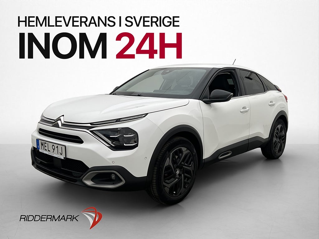 Citroën C4 1.2 155hk Shine HUD Kamera Rattvärme CarPlay