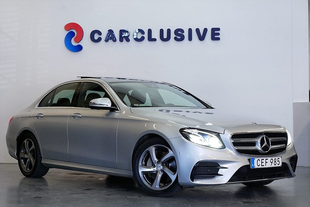 Mercedes-Benz E 220 d 4MATIC AMG Sedan | 2980kr/mån | PANORAMA