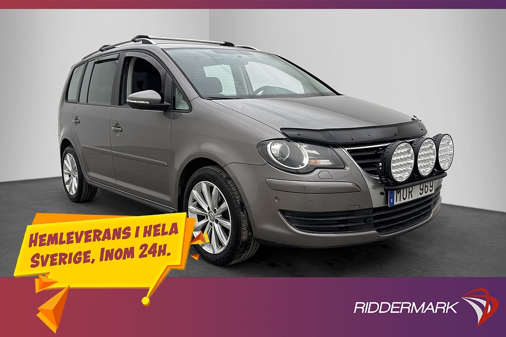 Volkswagen Touran TSI 140hk Freestyle 7-Sits Sensorer Drag
