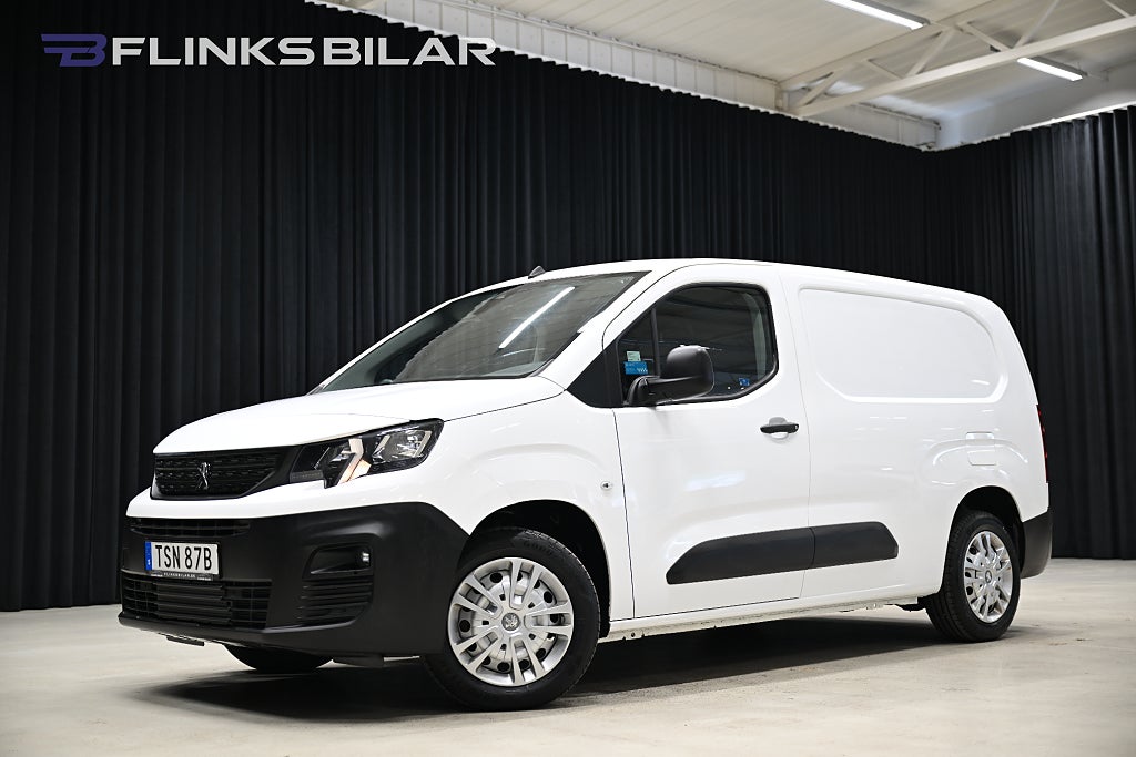 Peugeot Partner 102HK L2|Inredning|Drag|Värmare|Backkamera|Moms|EnÄgare