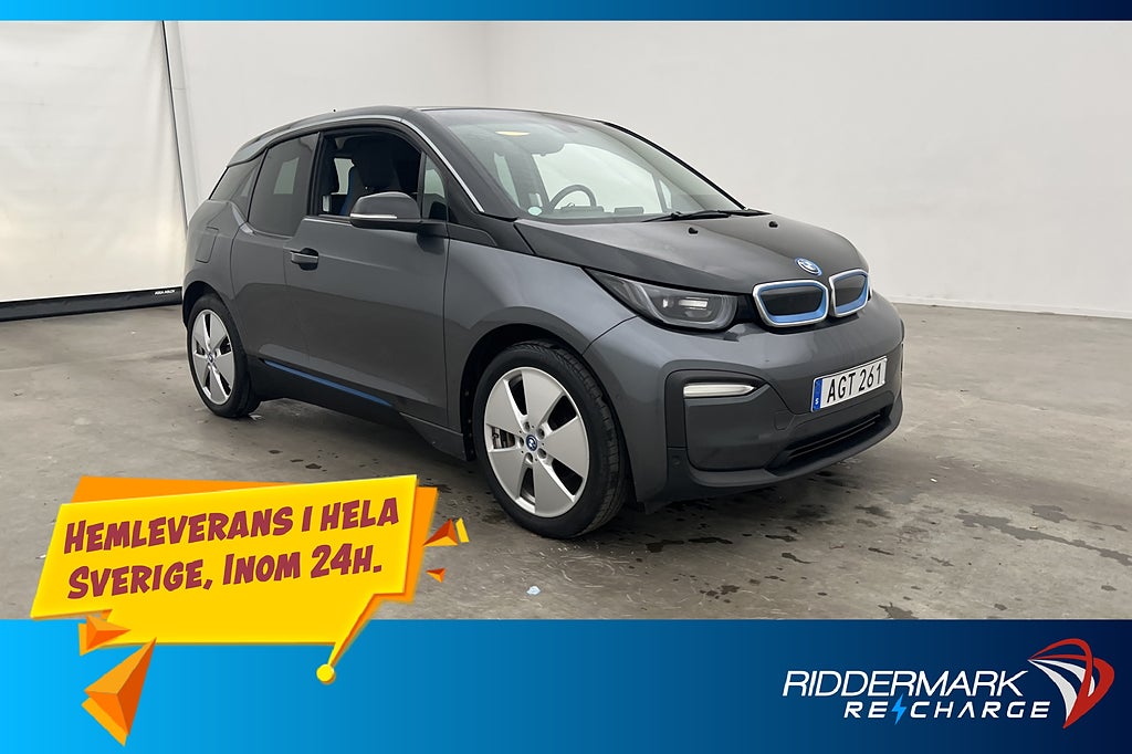 BMW i3 94 Ah 170hk Comfort Advanced Värmepump Kamera Navi