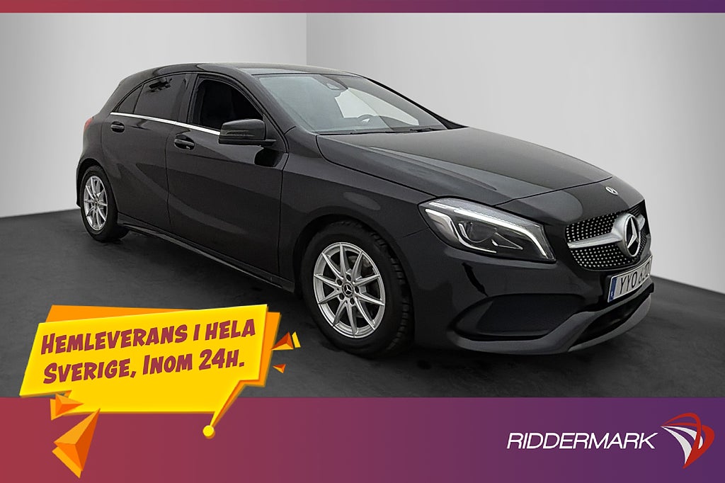 Mercedes-Benz A180 7G-DCT 122hk Kamera Drag Carplay