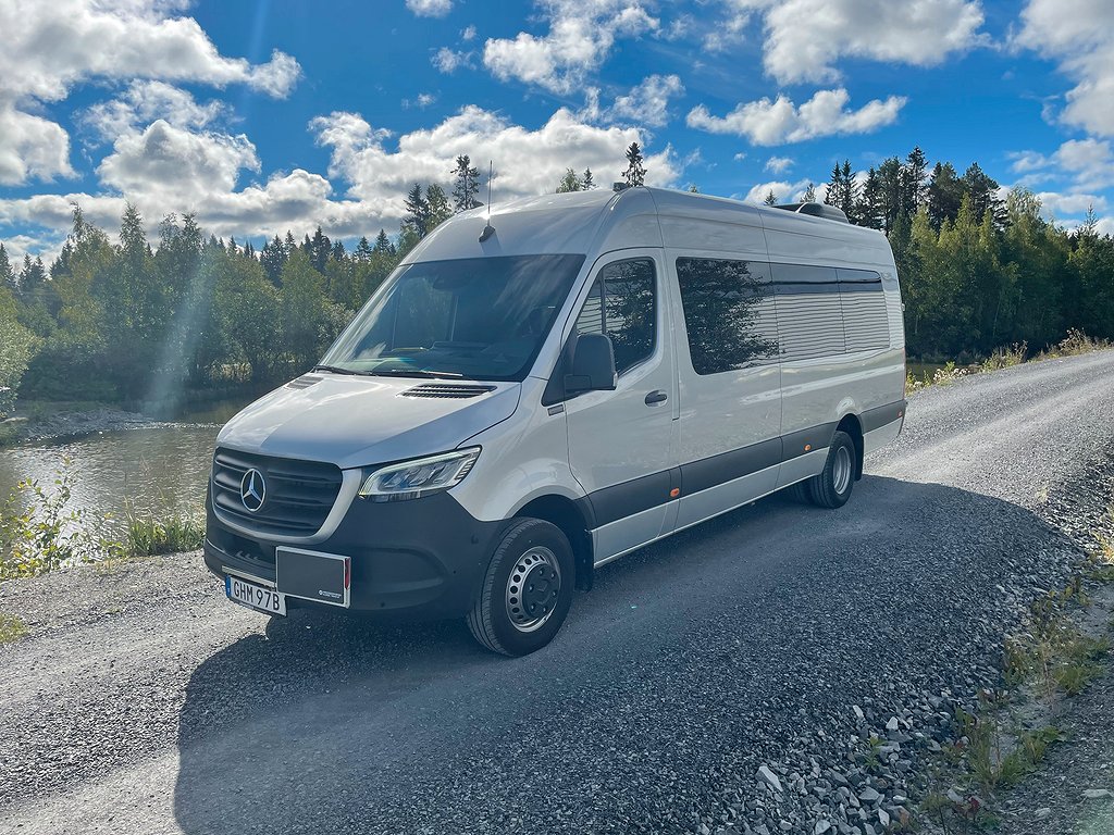 Mercedes-Benz Sprinter Skolbuss, 19-pass, Snabb leverans