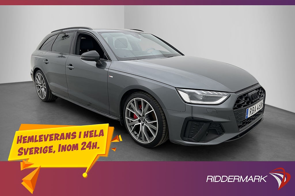 Audi A4 40 TDI Quattro S-Line Cockpit Värm Drag Matrix