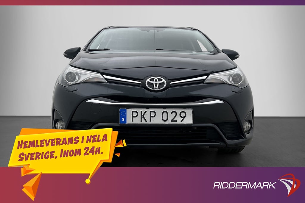 Toyota Avensis Kombi 1.8 147hk Active Plus Kamera Skinn