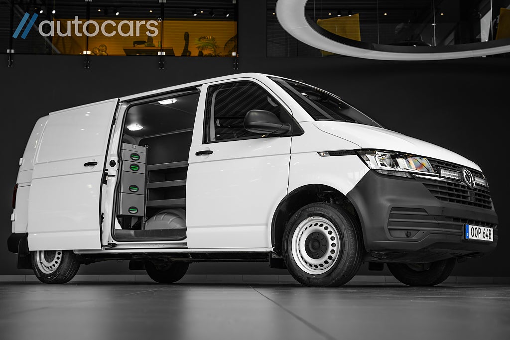Volkswagen Transporter L2 150hk|Leasbar|Inredd|SE UTR