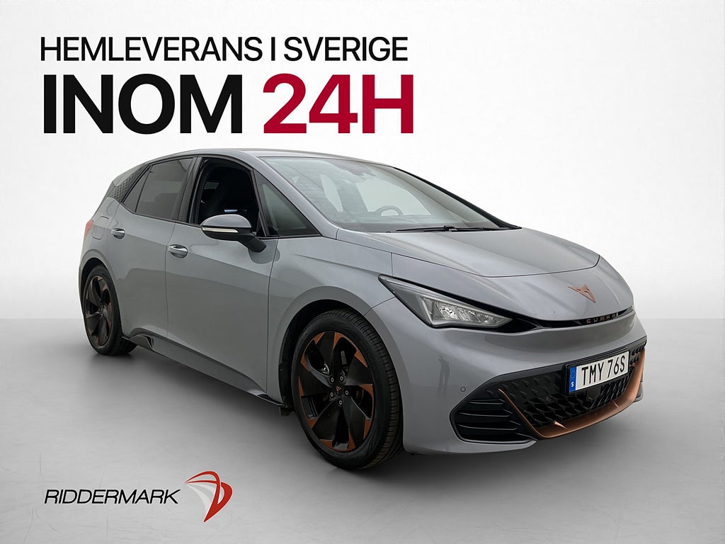 Cupra Born 58 204hk Värmare Kamera CarPlay Rattvärme MOMS