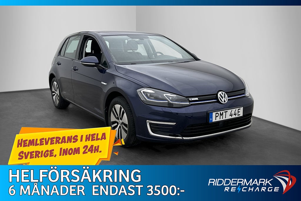 Volkswagen E-Golf 35,8 kWh 136hk Cockpit Active Info Navi