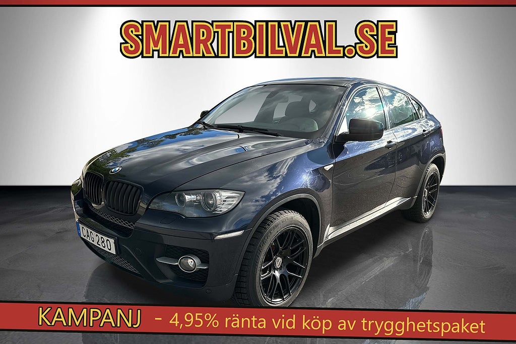BMW X6 xDrive 40d Sportline Sollucka Navi