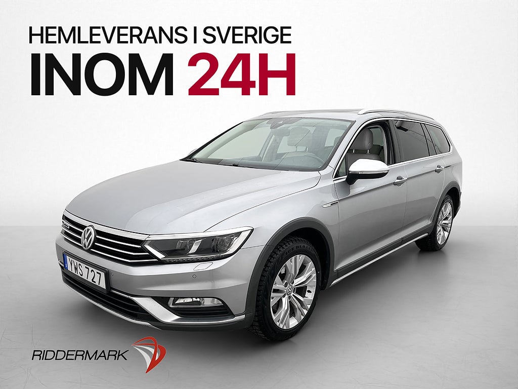 Volkswagen Passat Alltrack 190hk 4M Pano Drag Cockpit Kamera