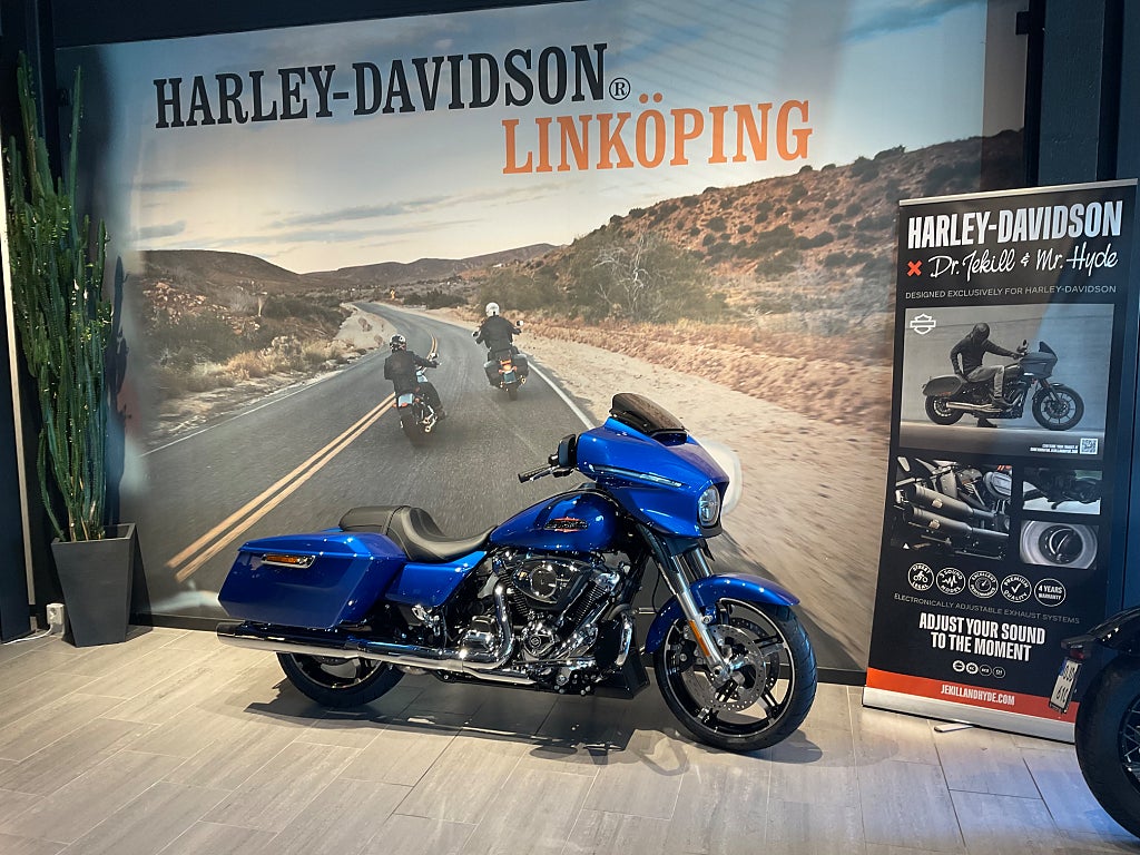 Harley-Davidson StreetGlide 117 2025 utförsäljning BLUE BURST
