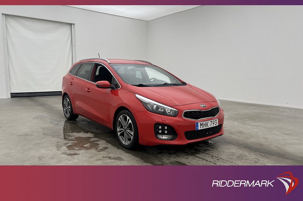 Kia Cee´d Sportswagon 136hk GT-Line En-Brukare Navi Sensorer