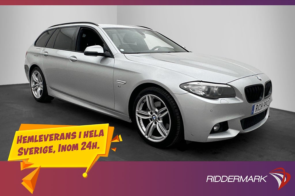 BMW 520 d 184hk xDrive M Sport Värmare HiFi Navi Drag