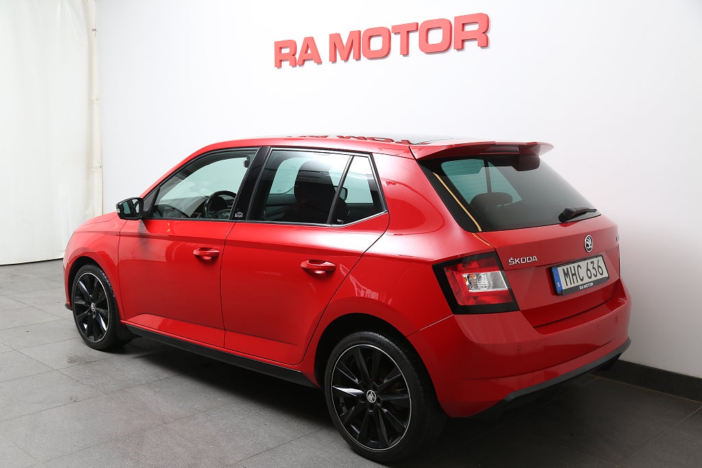 Skoda Fabia 1,2 TSI 90hk Monte Carlo Edition Panorama P-Sensorer 2016