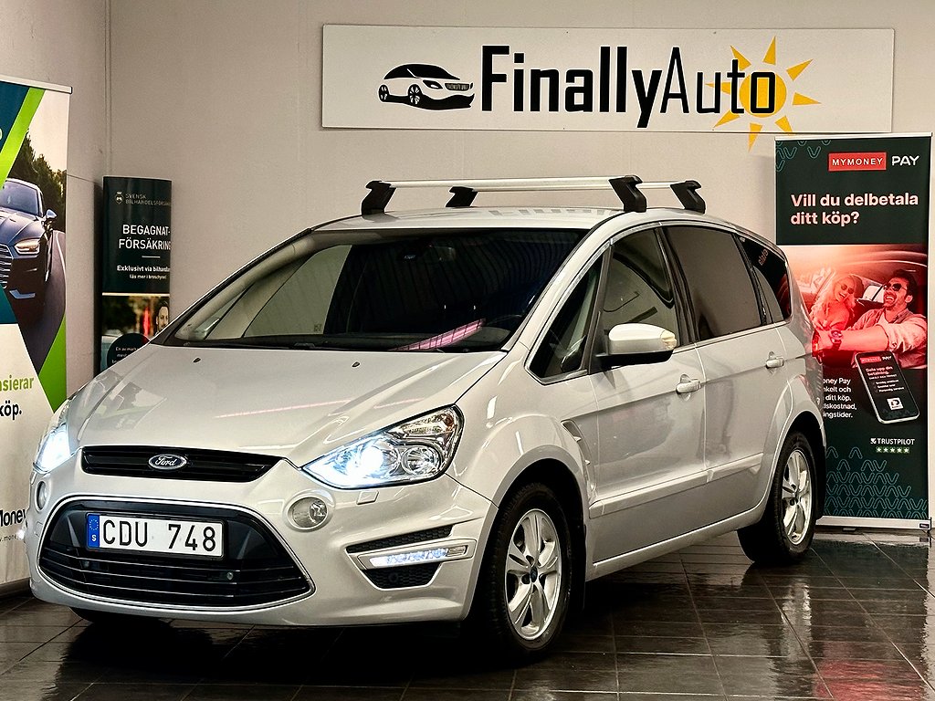 Ford S-Max 2.0 TDCi Business. 1-ÄGARE. NY-BESIKTAD & NY-SERVAD