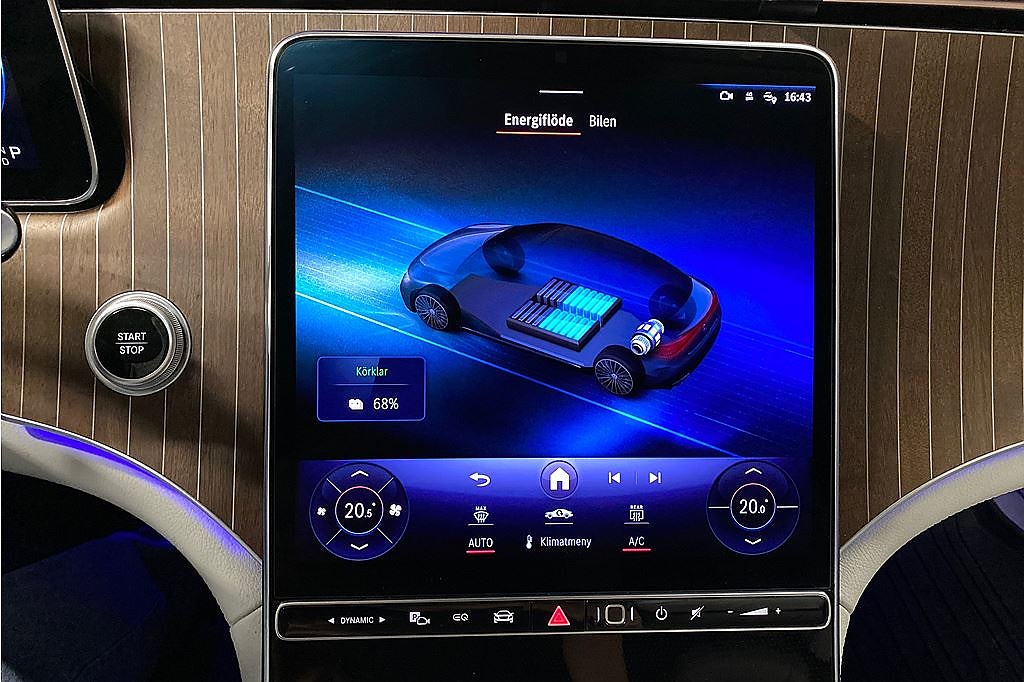 Mercedes-Benz EQE 350 89 kWh, 292hk, Designo ljus inredning