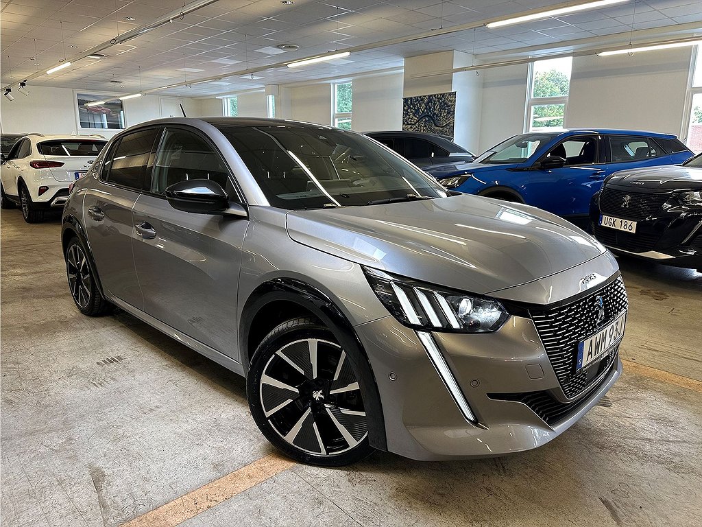 Peugeot E-208 GT 50kWh 136hk - CARPLAY