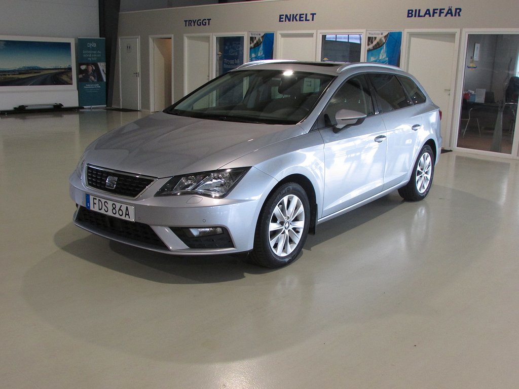 Seat Leon ST 1.0 TSI Euro 6 NY SERVAD KAMERA Apple Carplay