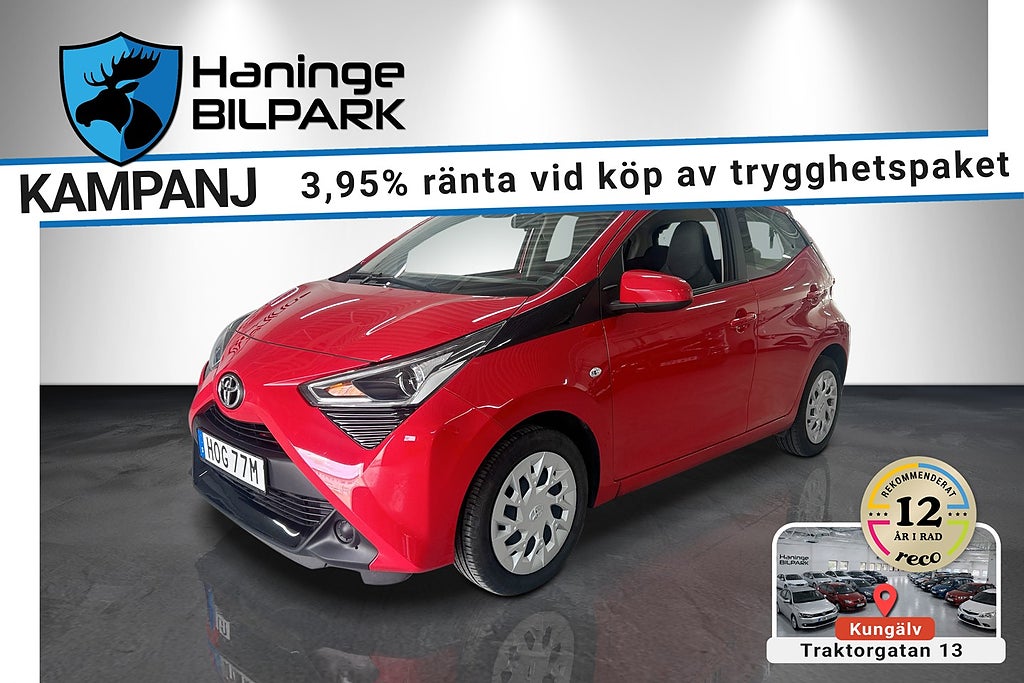 Toyota Aygo 5dr. 1.0 X-PLAY / Carplay / Backkamera /SUPERDEAL 3,95%