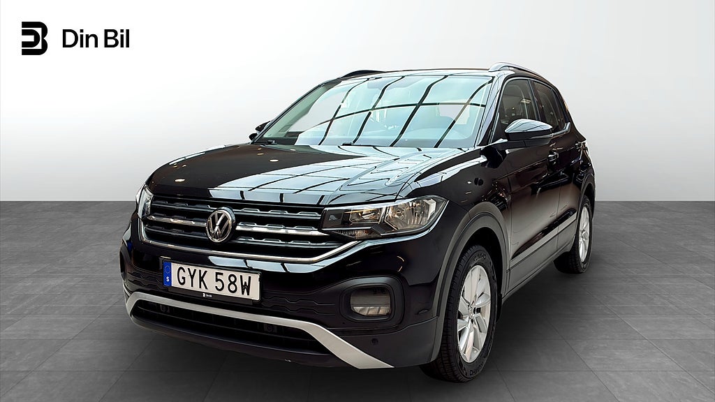 Volkswagen T-CROSS 1.0 TSI 95HK 5-VXL Manuell P-sensorer