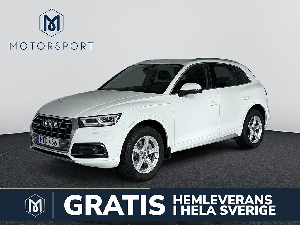 Audi Q5 2.0 TDI Quattro Dragkrok Värmare Adaptiv Farthållare