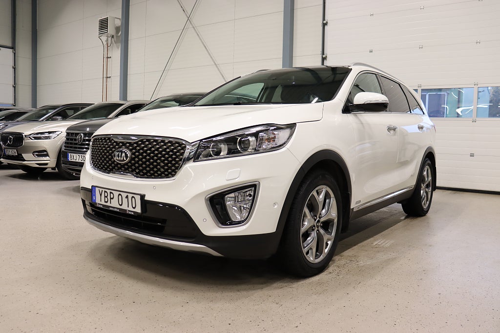 Kia Sorento 2.2 CRDi AWD Business 7-Sits 1-Ägare Pano Läder 200hk