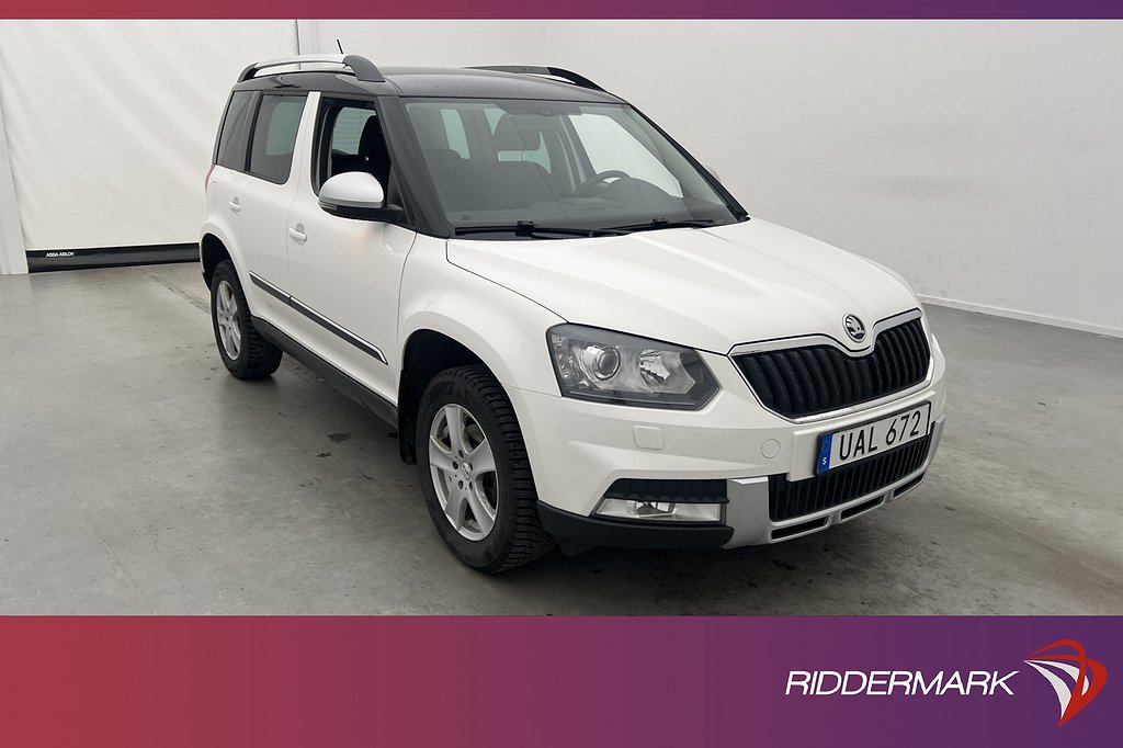 Skoda Yeti Outdoor TDI 4x4 Drivers Edt P-Värmare Kamera Drag