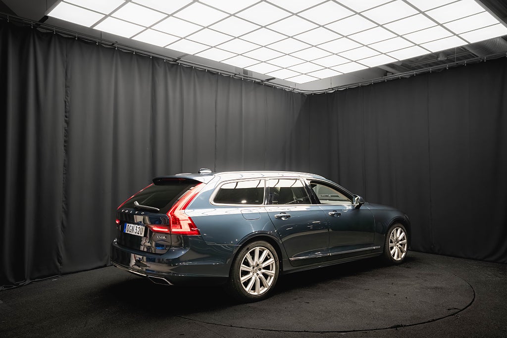 Volvo V90 D4 AWD Inscription LÄDER KAMERA D-VÄRMARE BLIS 2-ÄGARE