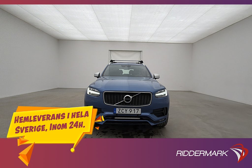 Volvo XC90 T5 AWD R-Design 7-Sits Värmare Kamera 4-Zon  Drag