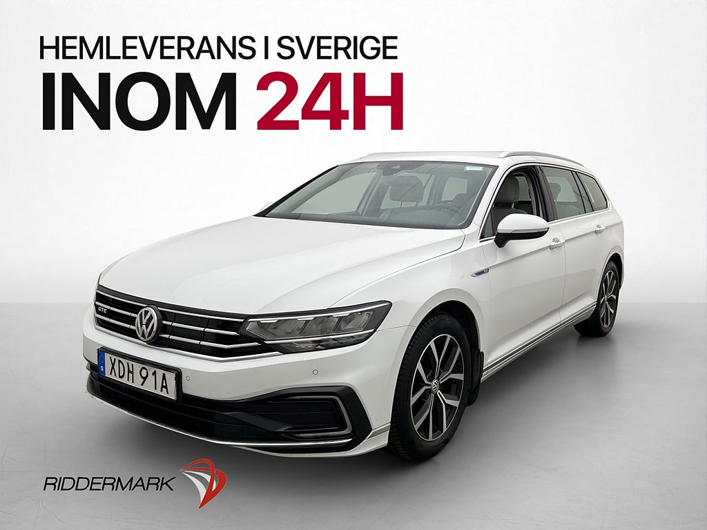 Volkswagen Passat GTE 1.4 TSI Värmare Drag CarPlay Kamera